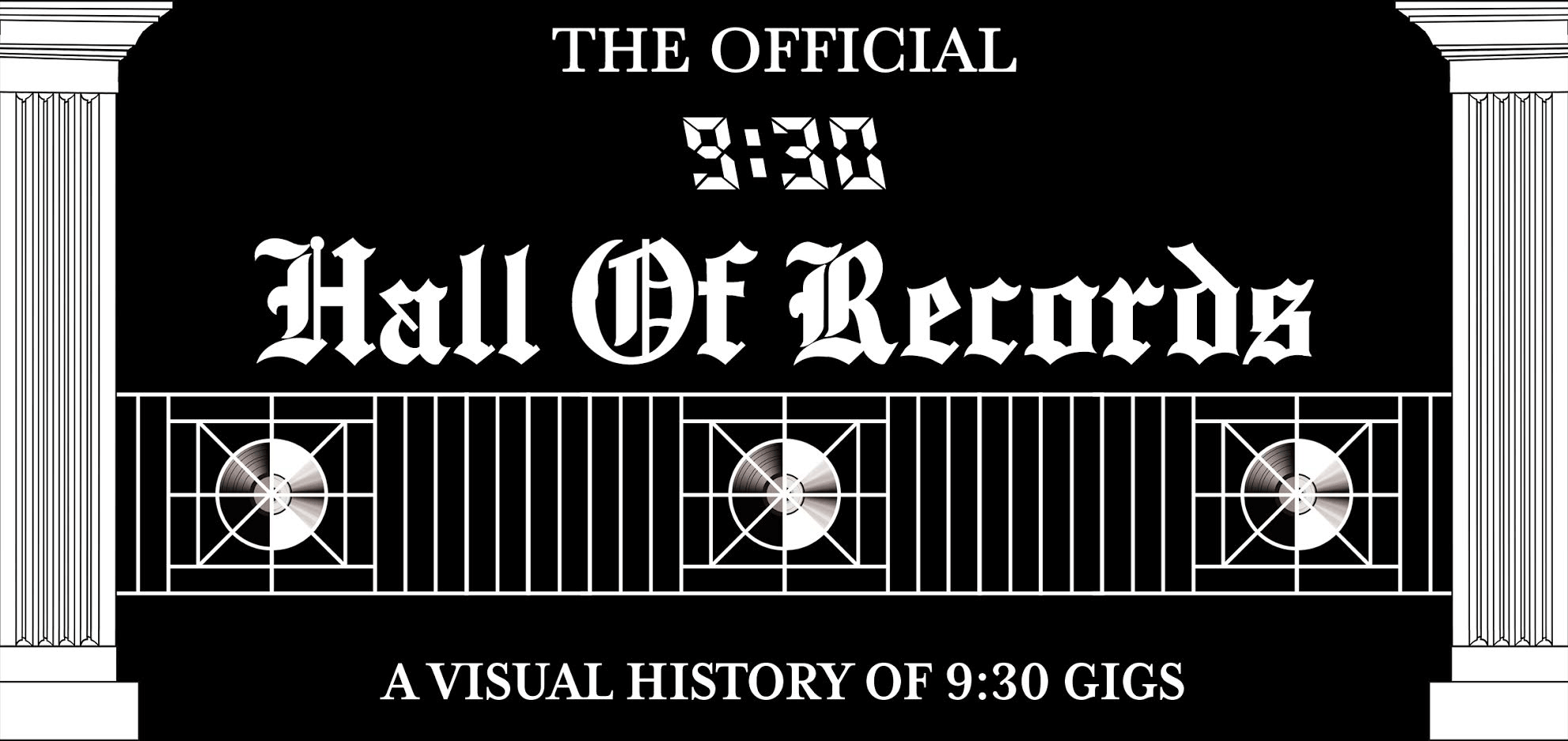 The Official 9:30 Club Hall of Records - A Visual History of 9:30 Gigs